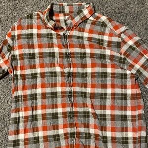 Long sleeved flannel